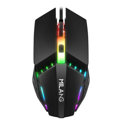 Wired USB Illuminated Gaming Mouse – . Desktop Laptop - GoTypical
