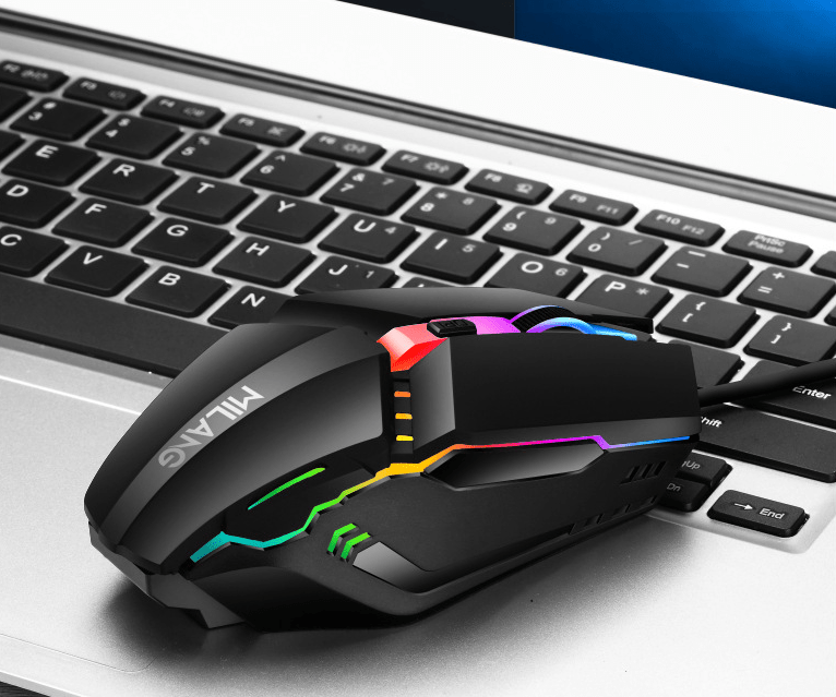 Wired USB Illuminated Gaming Mouse – . Desktop Laptop - GoTypical