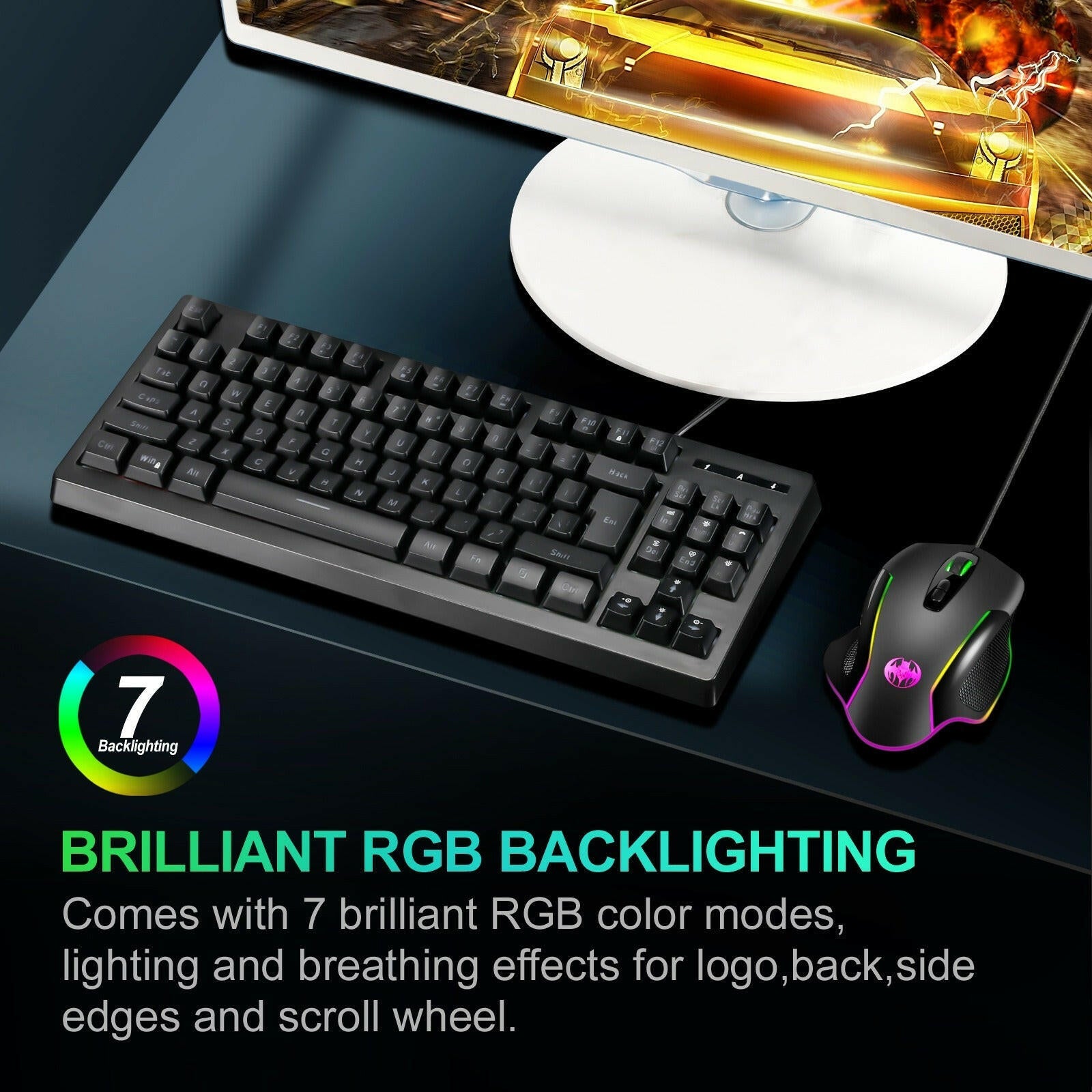. Wired Optical Gaming Mouse – Seven Key Macro, RGB Breathing Light - GoTypical
