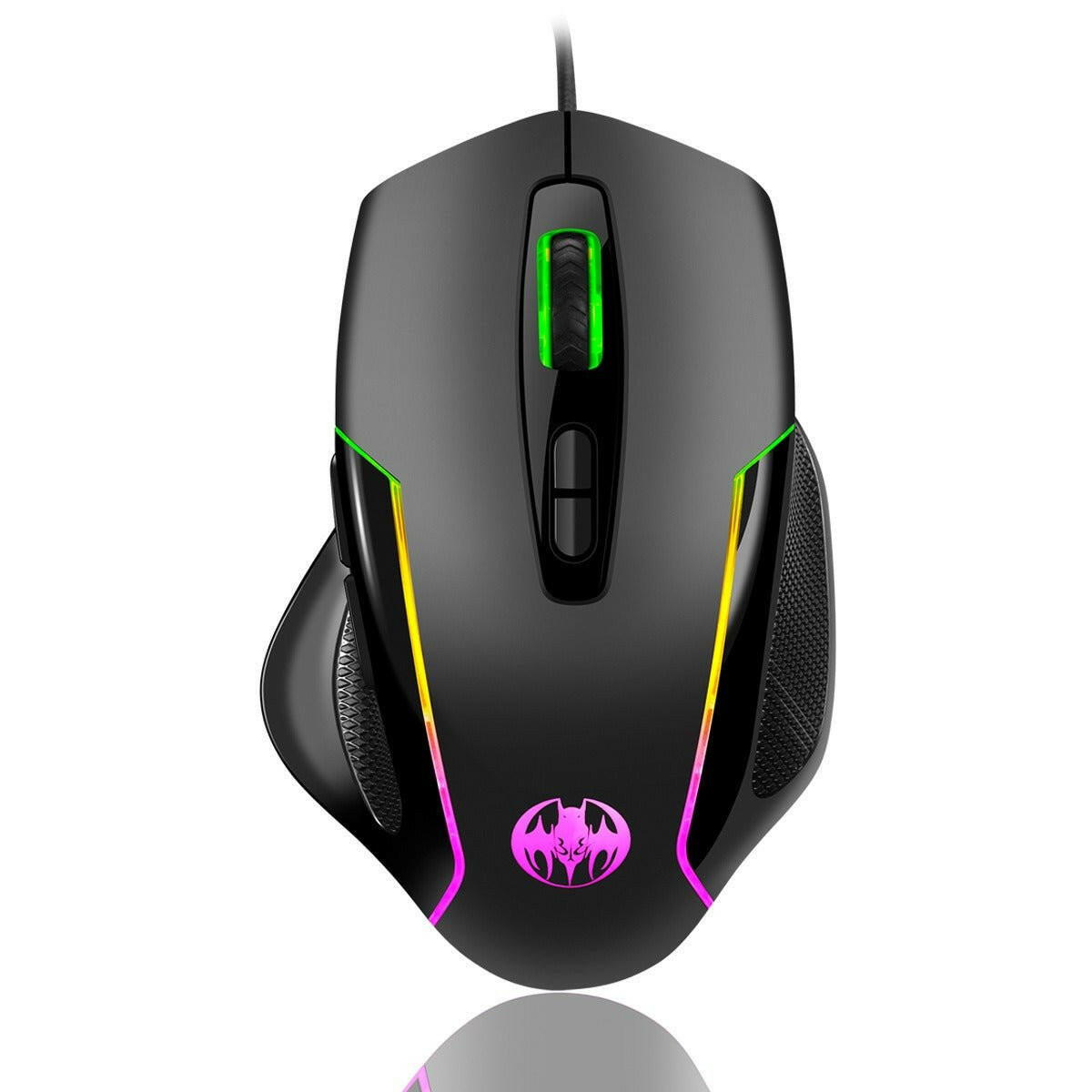 . Wired Optical Gaming Mouse – Seven Key Macro, RGB Breathing Light - GoTypical