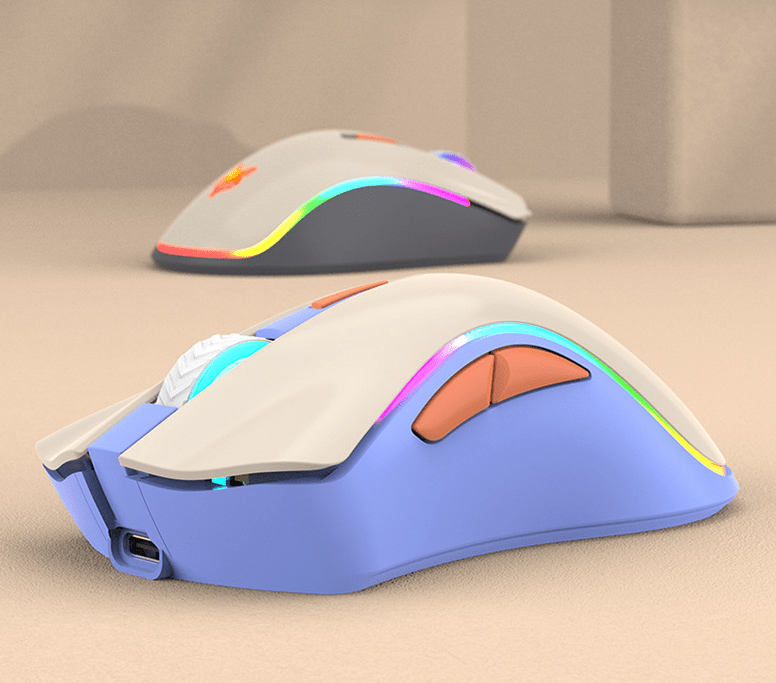 . Wireless Bluetooth Dual-Mode Mouse – Rechargeable Silent Office Gaming - GoTypical