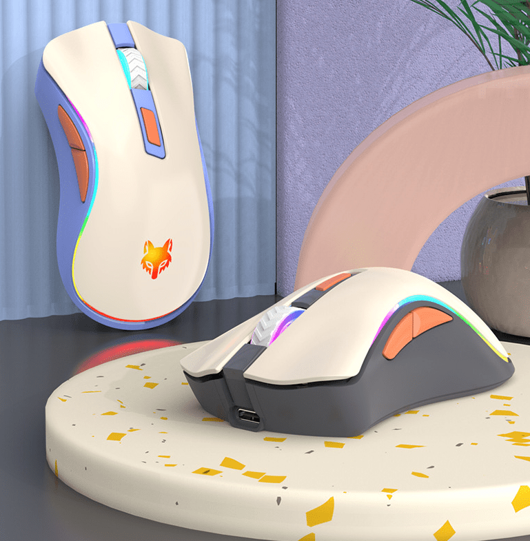 . Wireless Bluetooth Dual-Mode Mouse – Rechargeable Silent Office Gaming - GoTypical