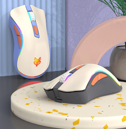 . Wireless Bluetooth Dual-Mode Mouse – Rechargeable Silent Office Gaming - GoTypical