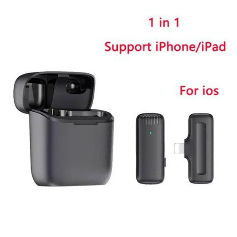 Wireless Lavalier Microphone K1K9J13 – One-to-Two System Live Broadcasting - GoTypical