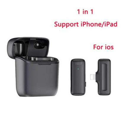 Wireless Lavalier Microphone K1K9J13 – One-to-Two System Live Broadcasting - GoTypical