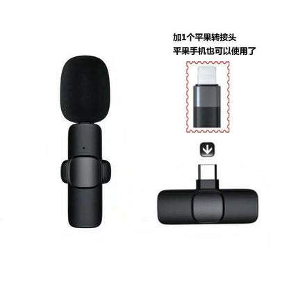 Wireless Lavalier Microphone K1K9J13 – One-to-Two System Live Broadcasting - GoTypical