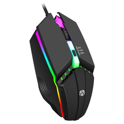 Wired Mouse – . X1 Neutral Colorful Luminous USB Computer Mouse - GoTypical