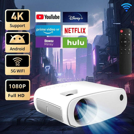 . X26 Mini Projector – 1080P HD Portable with Tripod - GoTypical