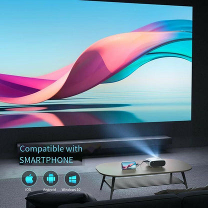 . X26 Mini Projector – 1080P HD Portable with Tripod - GoTypical