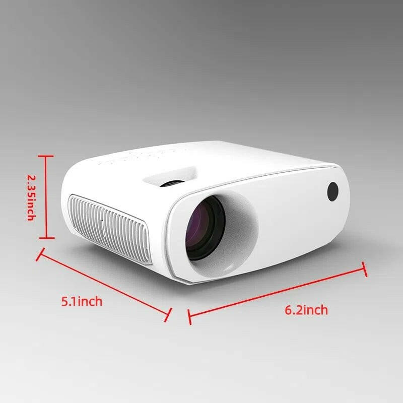 . X26 Mini Projector – 1080P HD Portable with Tripod - GoTypical
