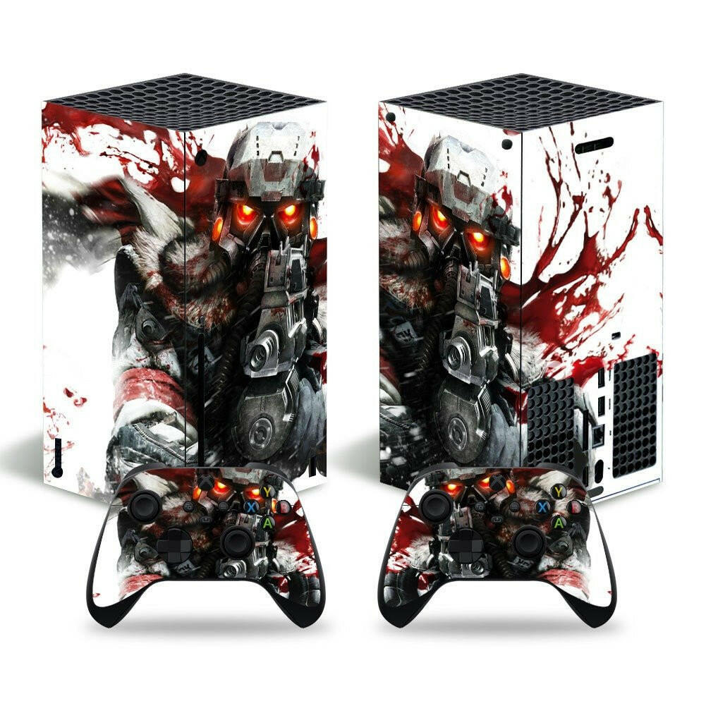 Xbox Series X Stickers – Pain Machine Colorful Vinyl Skin Set - GoTypical