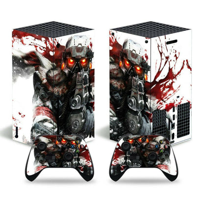 Xbox Series X Stickers – Pain Machine Colorful Vinyl Skin Set - GoTypical