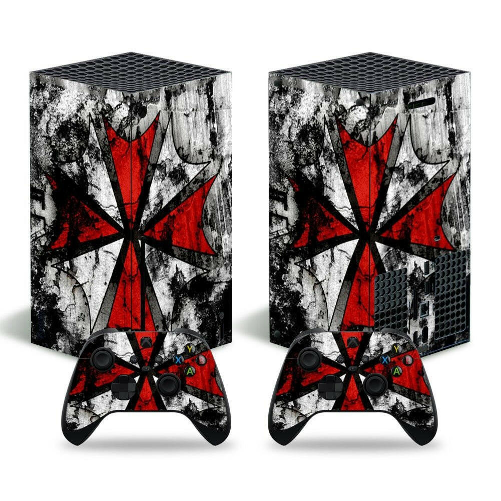 Xbox Series X Stickers – Pain Machine Colorful Vinyl Skin Set - GoTypical