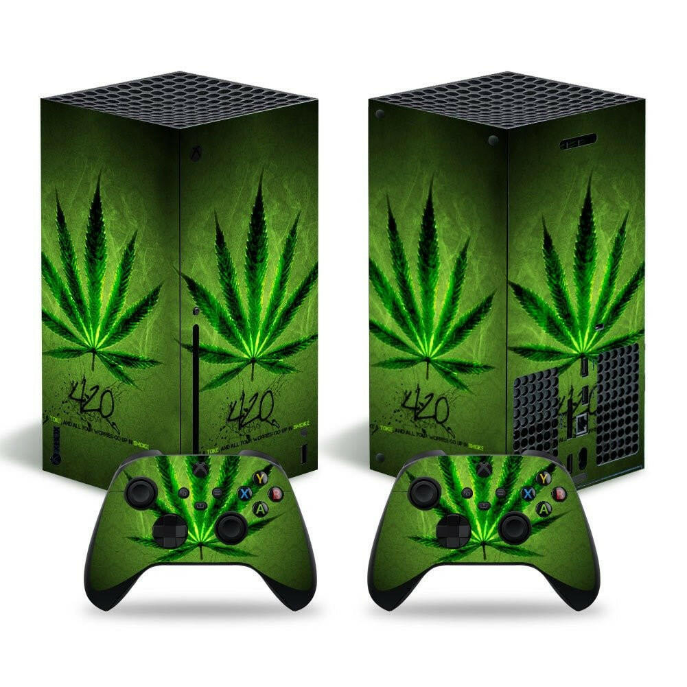 Xbox Series X Stickers – Pain Machine Colorful Vinyl Skin Set - GoTypical