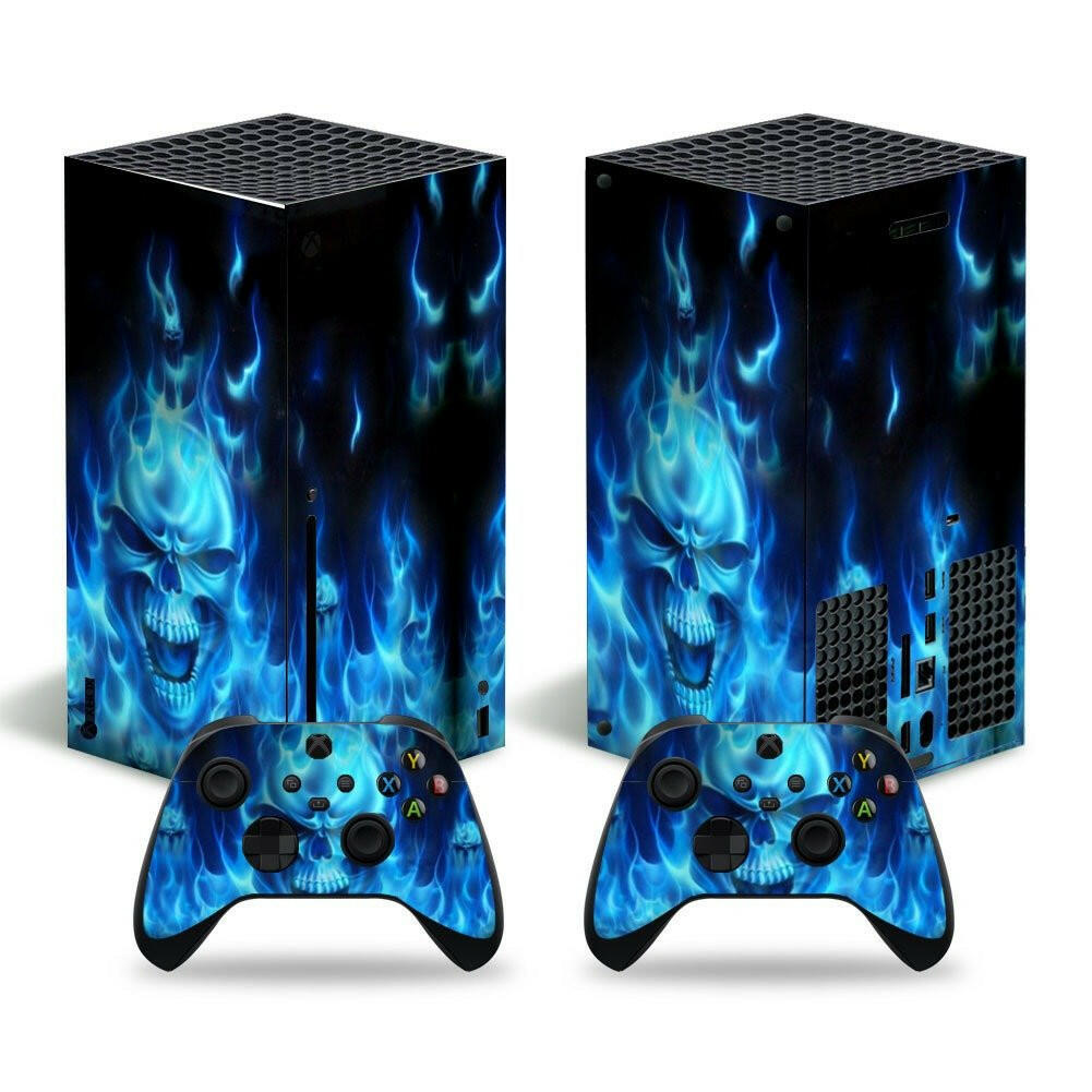Xbox Series X Stickers – Pain Machine Colorful Vinyl Skin Set - GoTypical