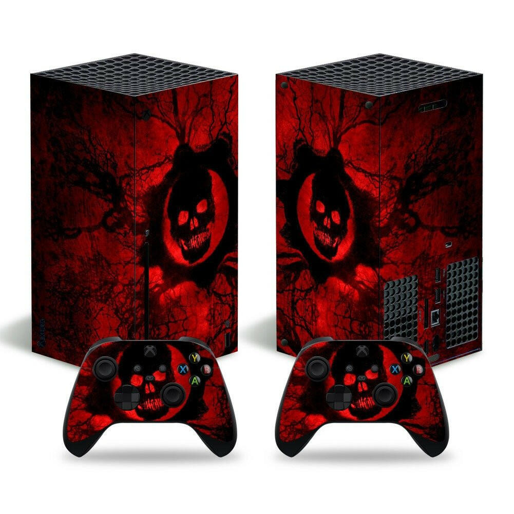 Xbox Series X Stickers – Pain Machine Colorful Vinyl Skin Set - GoTypical