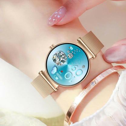 . Y16 Ultra-Thin Smartwatch – AMOLED Display, Female Design - GoTypical