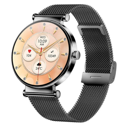 . Y16 Ultra-Thin Smartwatch – AMOLED Display, Female Design - GoTypical