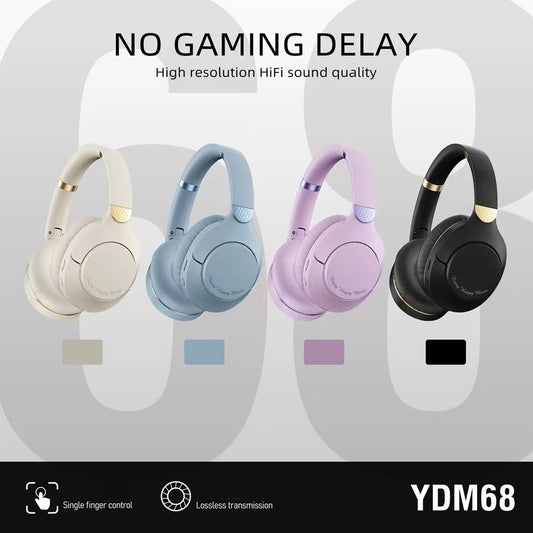 YDM68 new wireless Bluetooth headset with heavy bass gaming headset - GoTypical