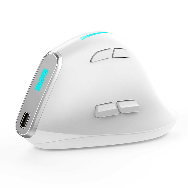 . ZELOTES Master F36 Bluetooth Ergonomic Vertical Grip Mouse - GoTypical